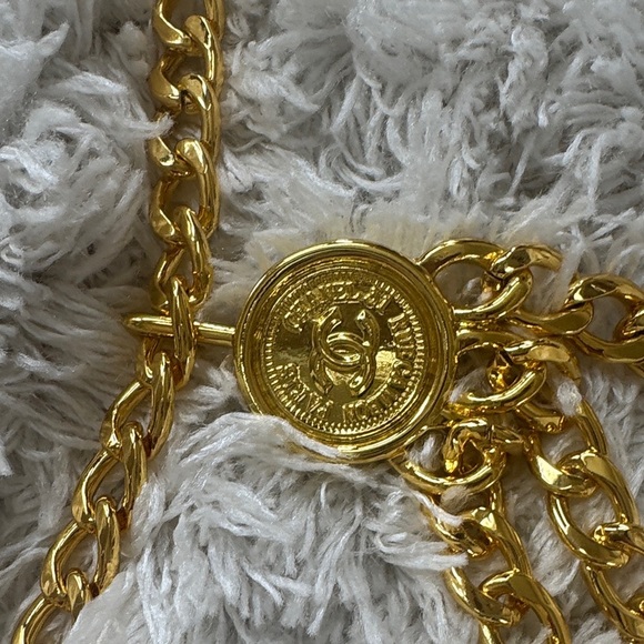 ✨Gold Chanel Rue Cambon Chain Belt w/Medallions authentic w/COA-GREAT CONDITION✨ - Picture 5 of 11